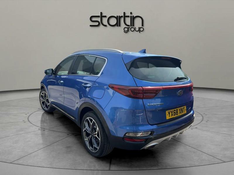 Kia Sportage 1.6 T-gdi Gt-line YX68XNT Blue #4