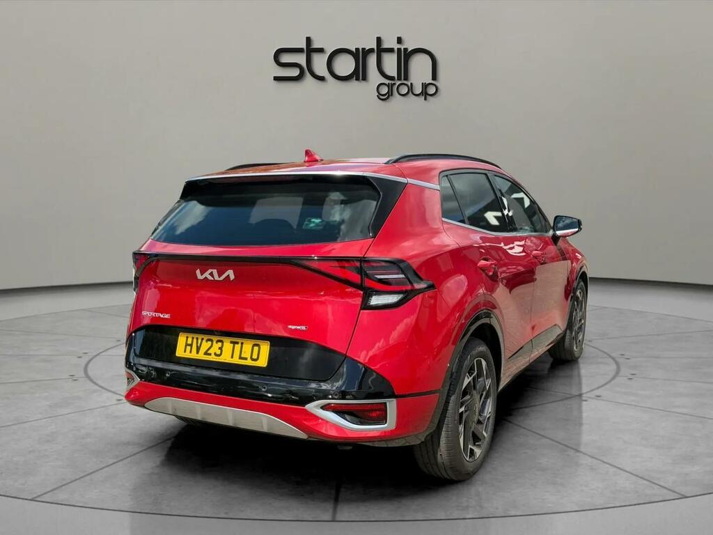 Kia Sportage 1.6 Crdi Mhev Gt-line Dct Euro 6 Ss HV23TLO Red #3