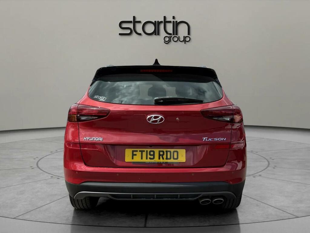 Hyundai Tucson 1.6 T-gdi N Line Dct Euro 6 Ss FT19RDO Red #6