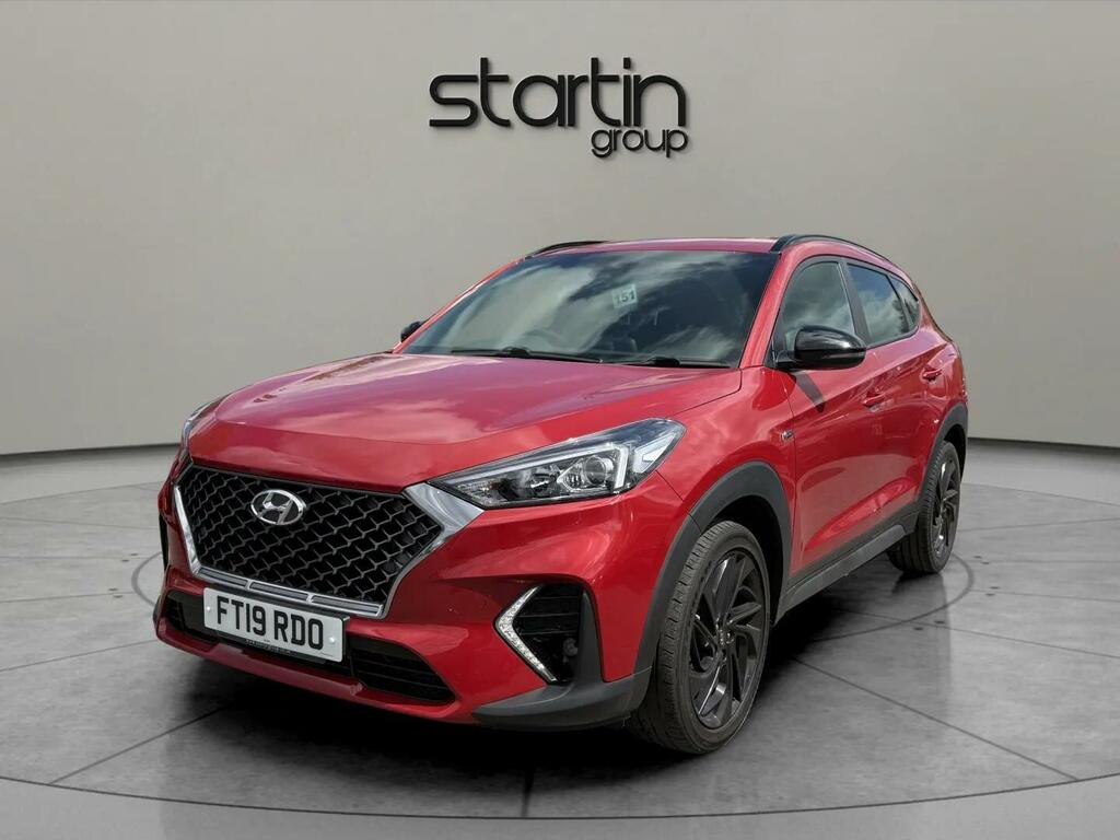 Hyundai Tucson 1.6 T-gdi N Line Dct Euro 6 Ss FT19RDO Red #3