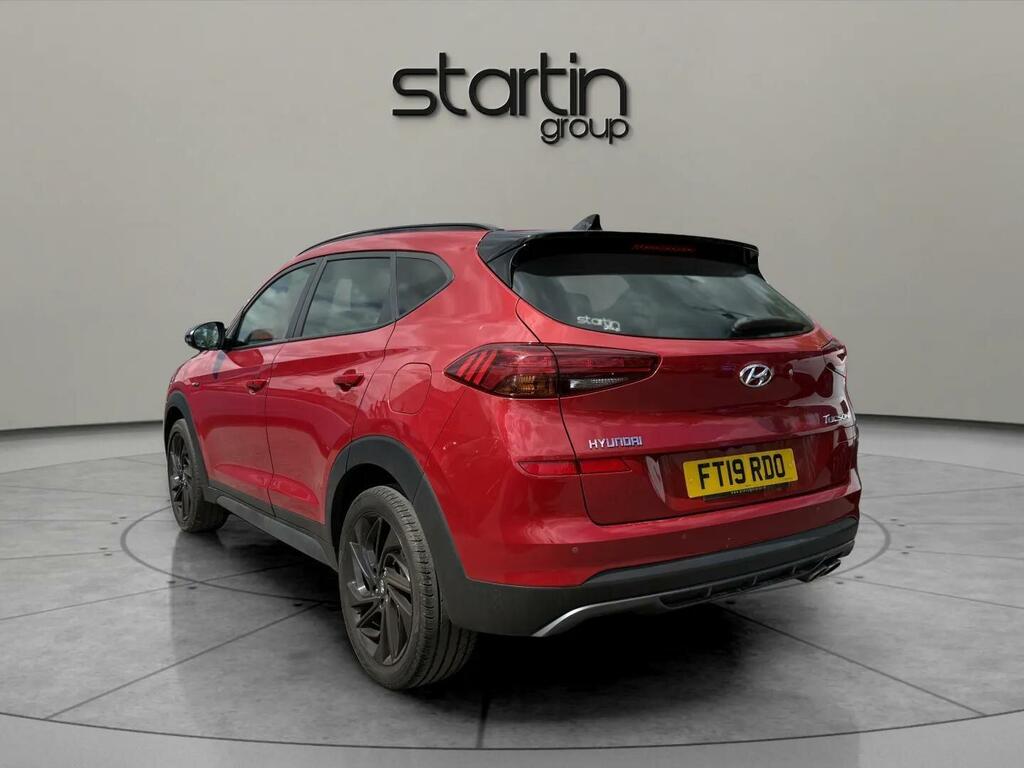 Hyundai Tucson 1.6 T-gdi N Line Dct Euro 6 Ss FT19RDO Red #4