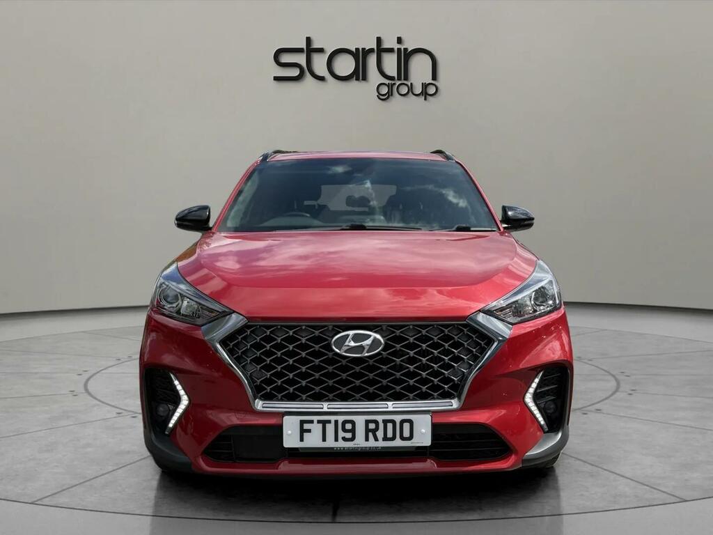 Hyundai Tucson 1.6 T-gdi N Line Dct Euro 6 Ss FT19RDO Red #2