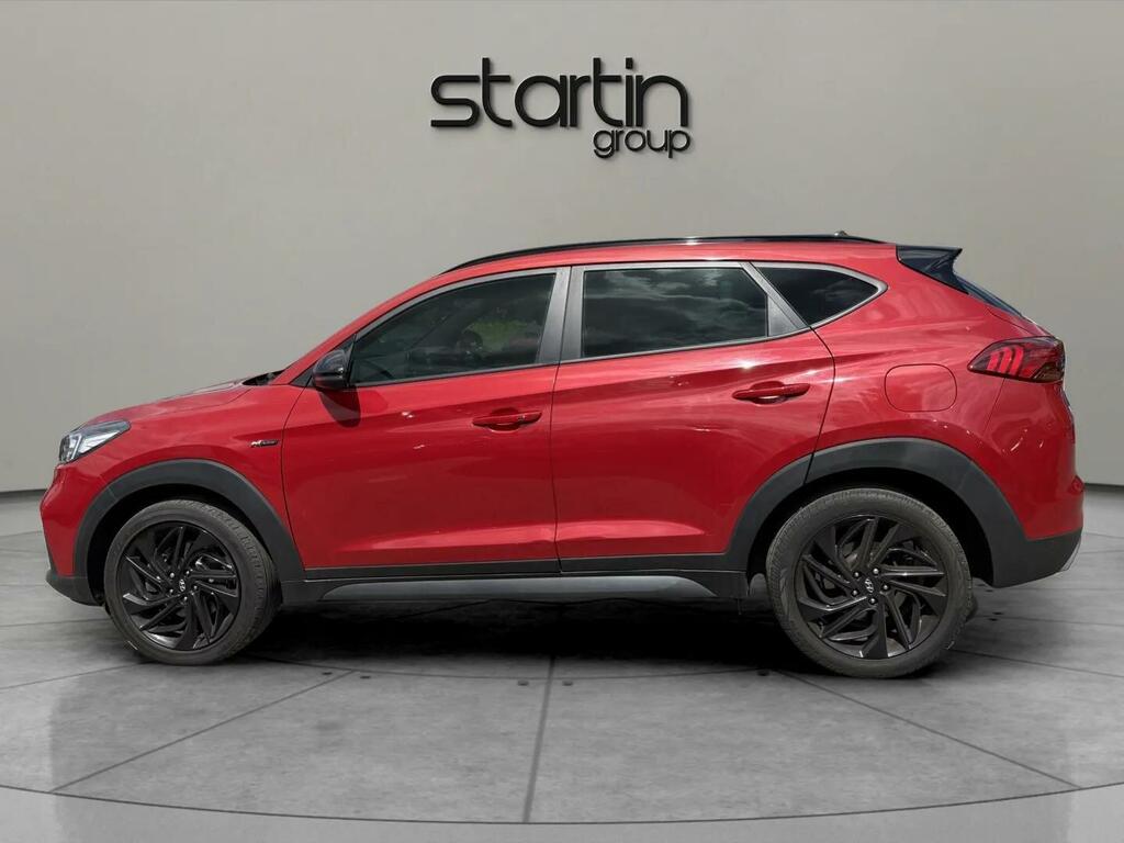 Hyundai Tucson 1.6 T-gdi N Line Dct Euro 6 Ss FT19RDO Red #5
