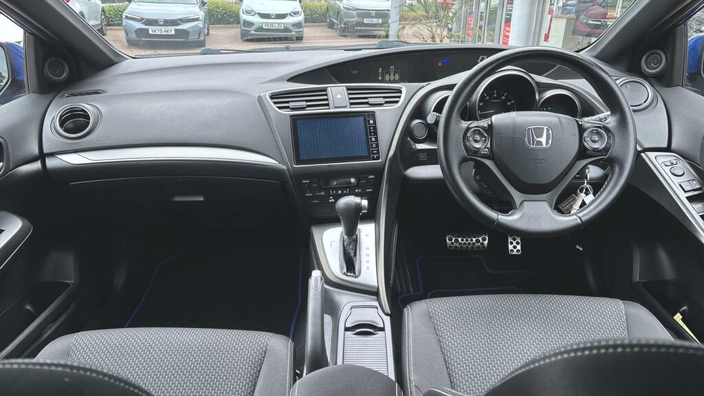 Honda Civic 1.8 I-vtec Sport Navi Hatchback Blue #4