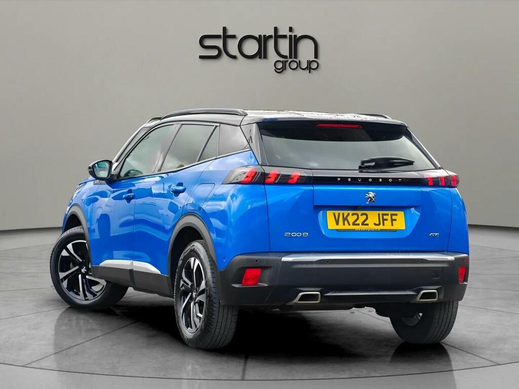 Peugeot 2008 1.2 Puretech Gt Eat Euro 6 Ss VK22JFF Blue #4