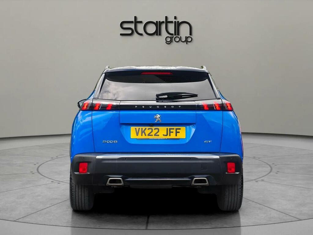 Peugeot 2008 1.2 Puretech Gt Eat Euro 6 Ss VK22JFF Blue #6