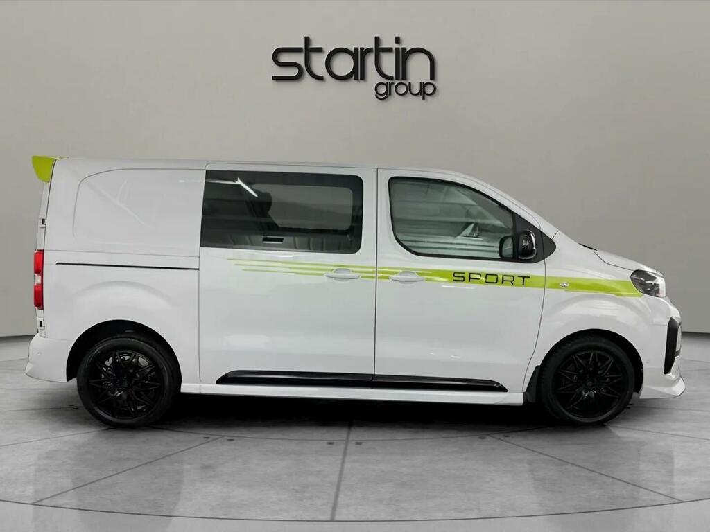 Peugeot Expert 2.0 Bluehdi Sport Standard Crew Van Eat8 Mwb Euro White #4