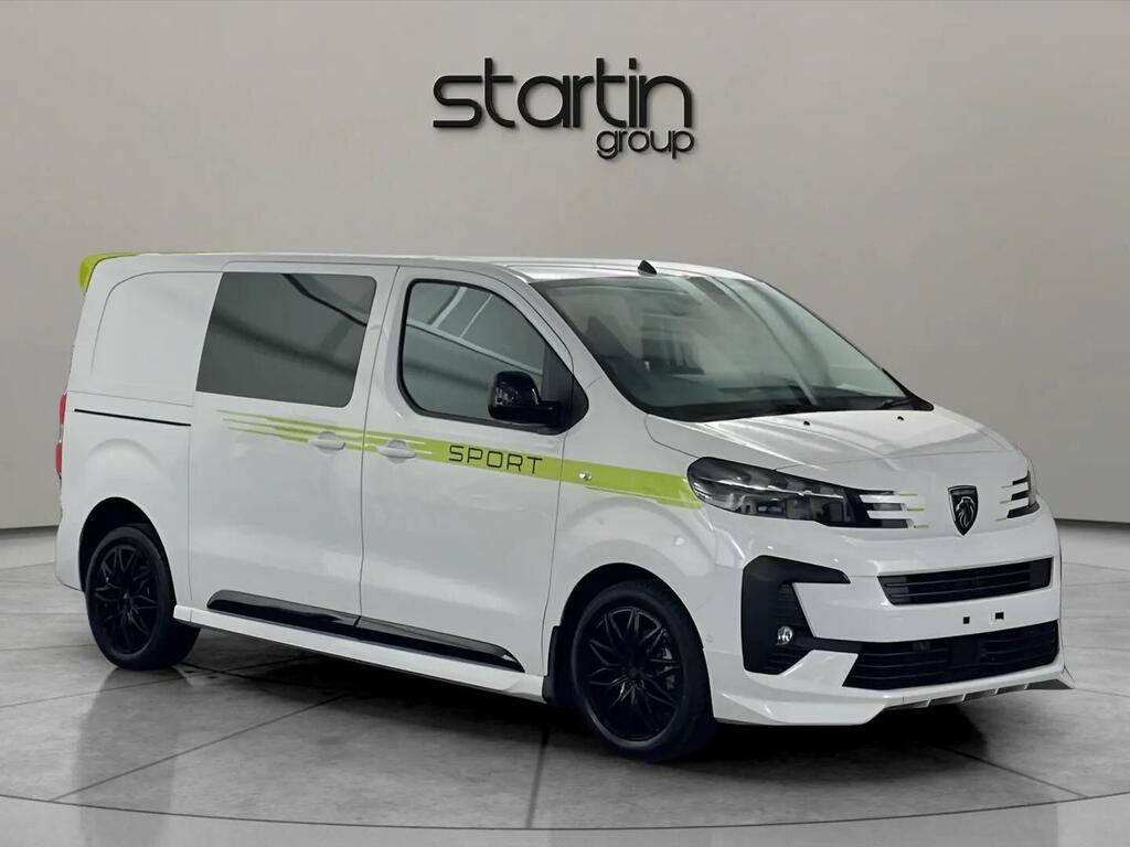 Peugeot Expert 2.0 Bluehdi Sport Standard Crew Van Eat8 Mwb Euro White