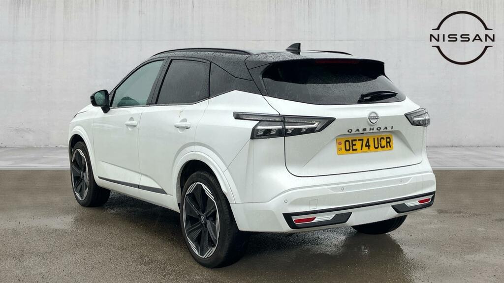 Nissan Qashqai 1.3 Dig-t Mhev N-design Euro 6 Ss OE74UCR White #2