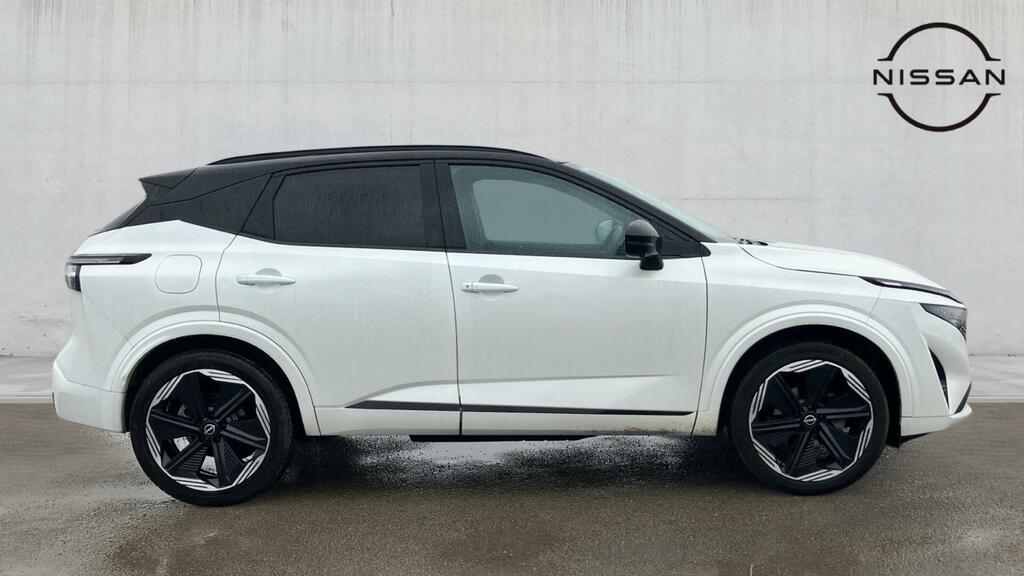 Nissan Qashqai 1.3 Dig-t Mhev N-design Euro 6 Ss OE74UCR White #3