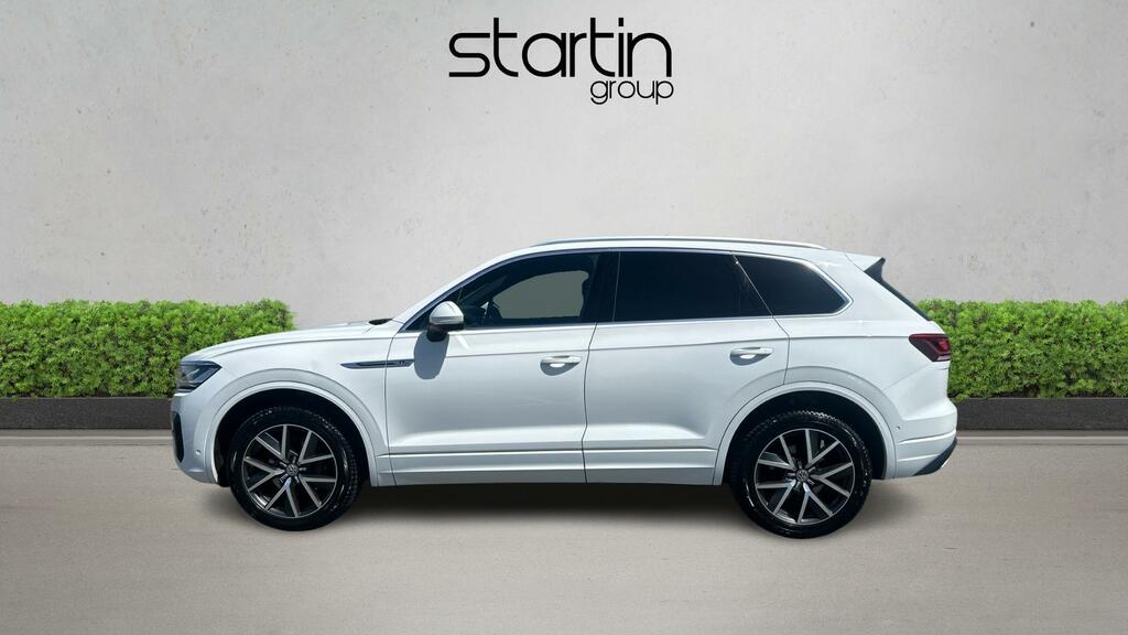 Volkswagen Touareg 3.0 Tdi V6 R-line Tiptronic 4Motion Euro 6 Ss 5 KK19WVZ White #5