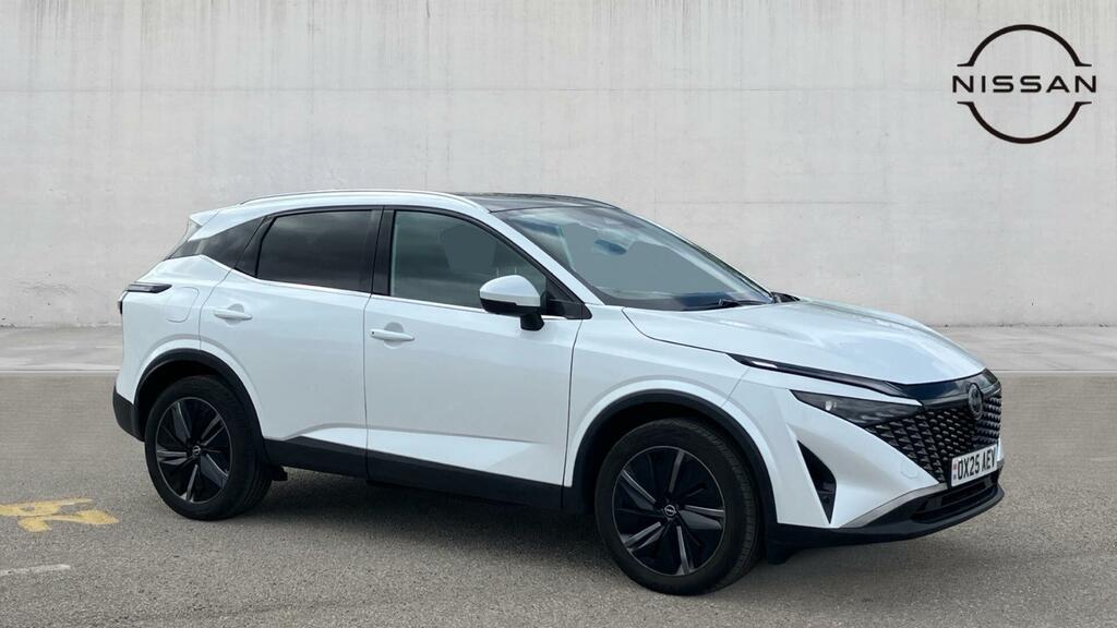 Nissan Qashqai 1.3 Dig-t Mhev Tekna Xtron Euro 6 Ss White
