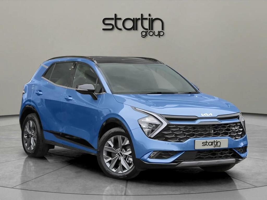 Kia Sportage 1.6 T-gdi Mhev Gt-line S Suv Hybrid Dct Blue