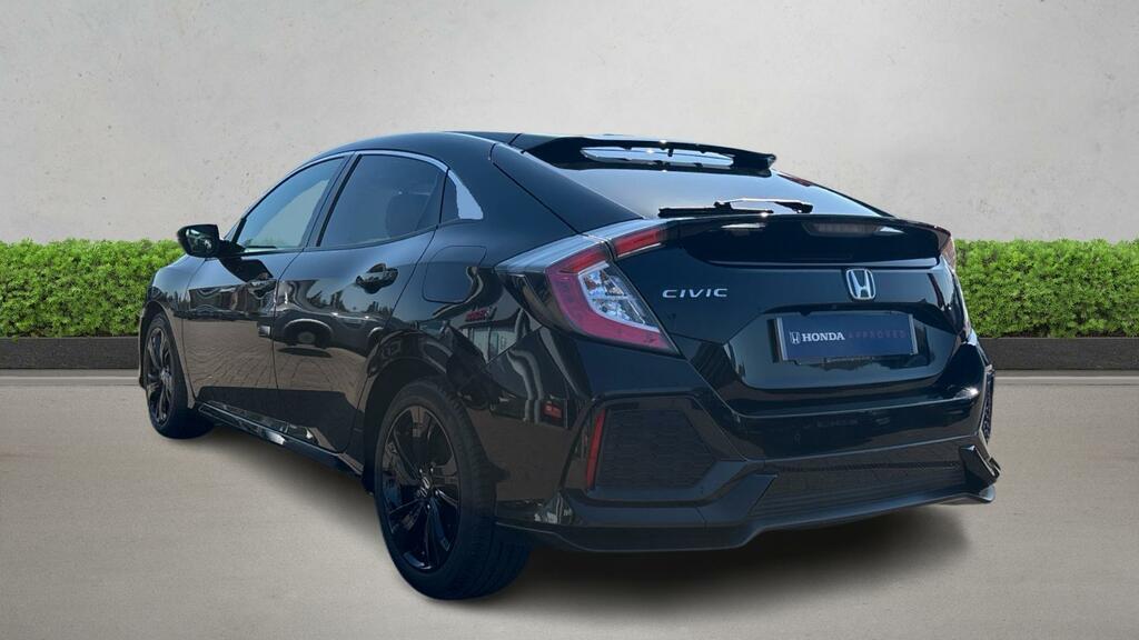Honda Civic 1.0 Vtec Turbo Sr Hatchback Euro VE67AUR Black #3