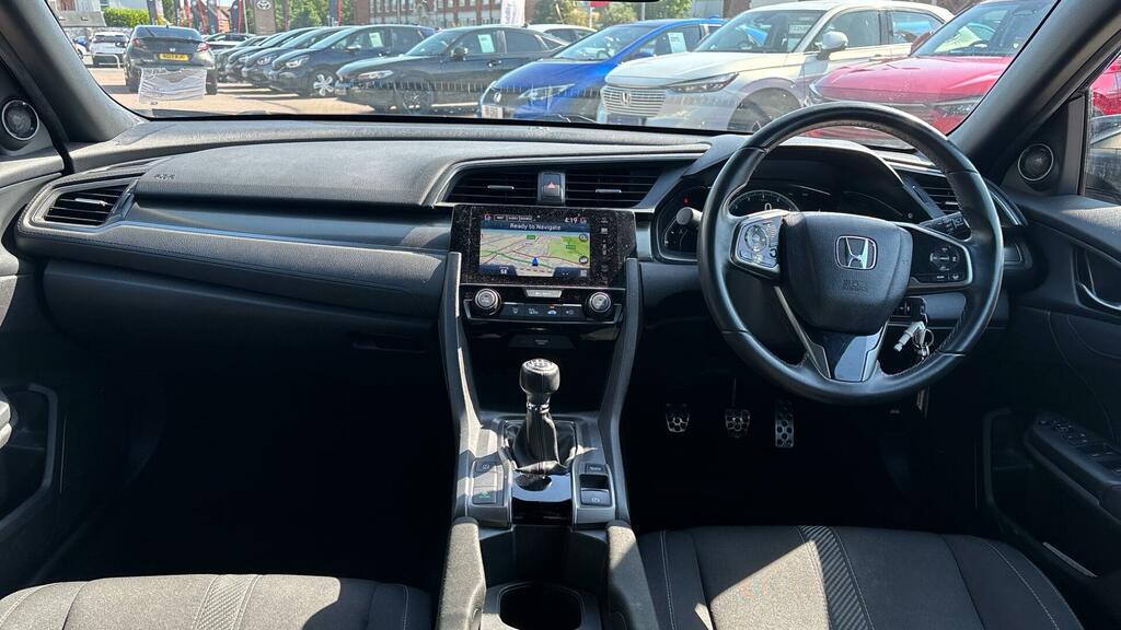 Honda Civic 1.0 Vtec Turbo Sr Hatchback Euro VE67AUR Black #4