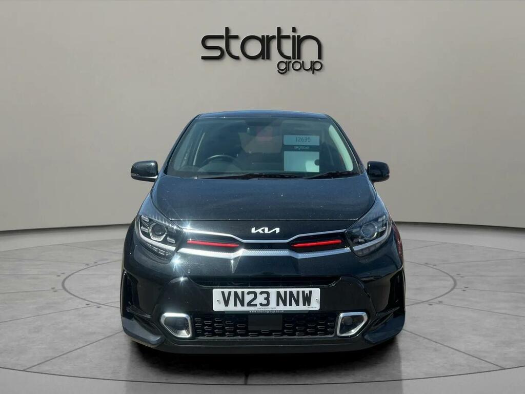 Kia Picanto 1.0 T-gdi Gt-line S Euro 6 Ss VN23NNW Black #2