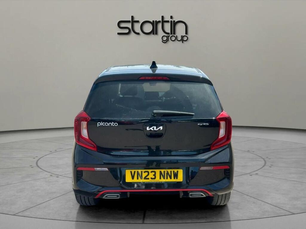 Kia Picanto 1.0 T-gdi Gt-line S Euro 6 Ss VN23NNW Black #6