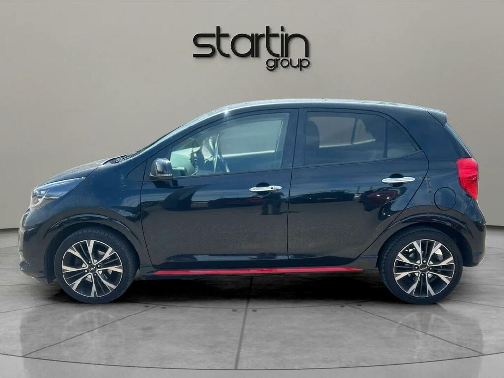 Kia Picanto 1.0 T-gdi Gt-line S Euro 6 Ss VN23NNW Black #5