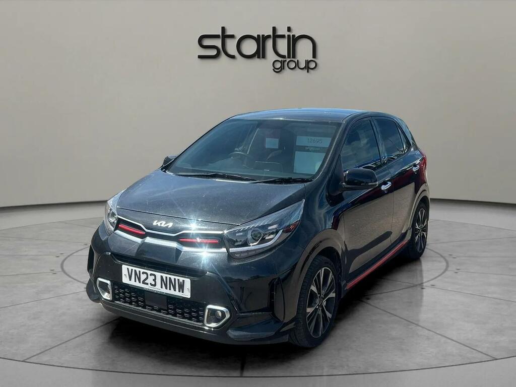 Kia Picanto 1.0 T-gdi Gt-line S Euro 6 Ss VN23NNW Black #3
