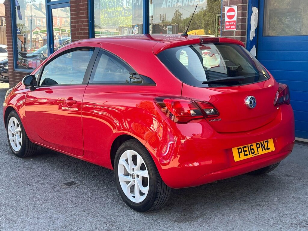 Vauxhall Corsa 1.4I Ecoflex Sting Euro 6 PE16PNZ Red #4