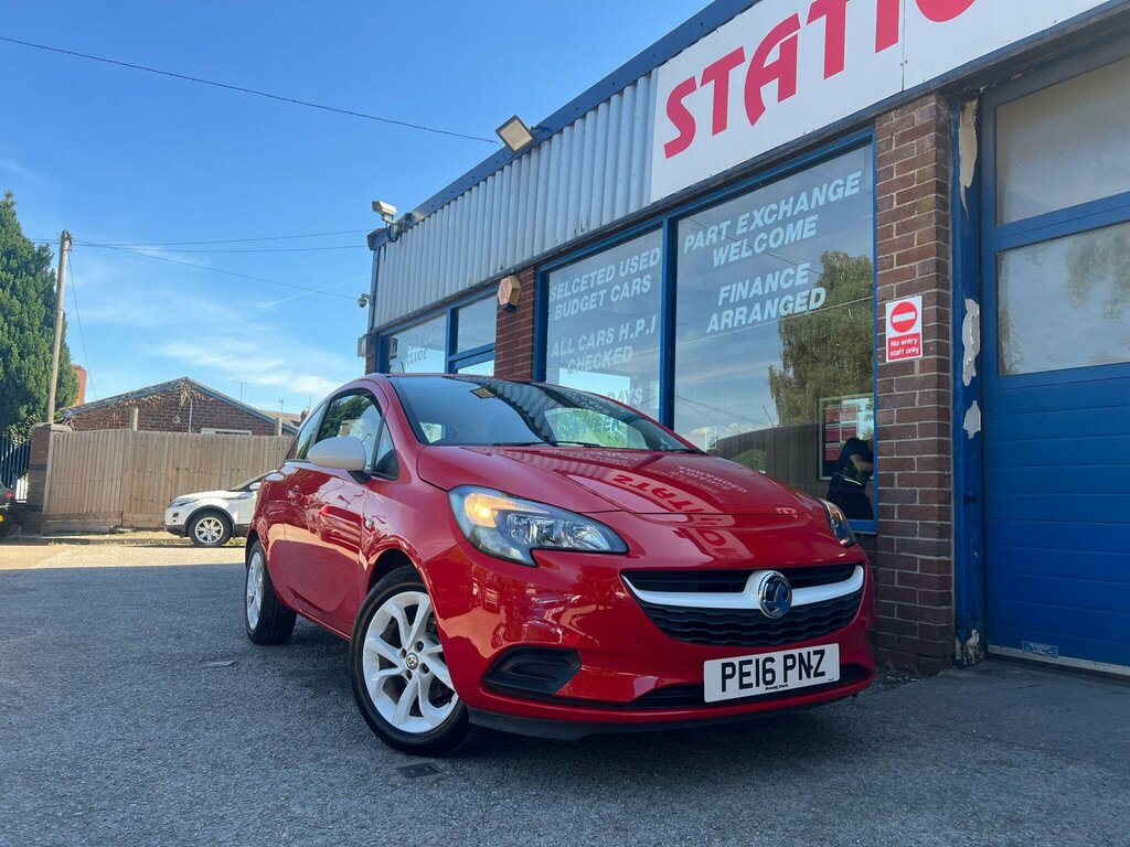 Vauxhall Corsa 1.4I Ecoflex Sting Euro 6 PE16PNZ Red #6
