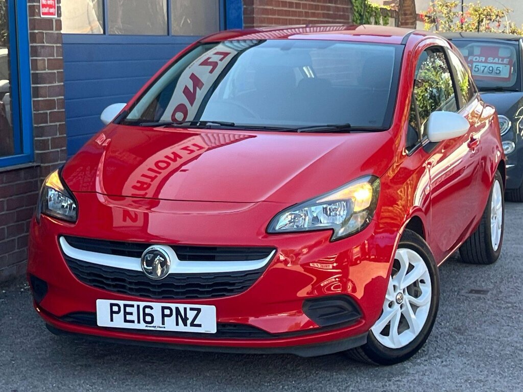 Vauxhall Corsa 1.4I Ecoflex Sting Euro 6 PE16PNZ Red #3