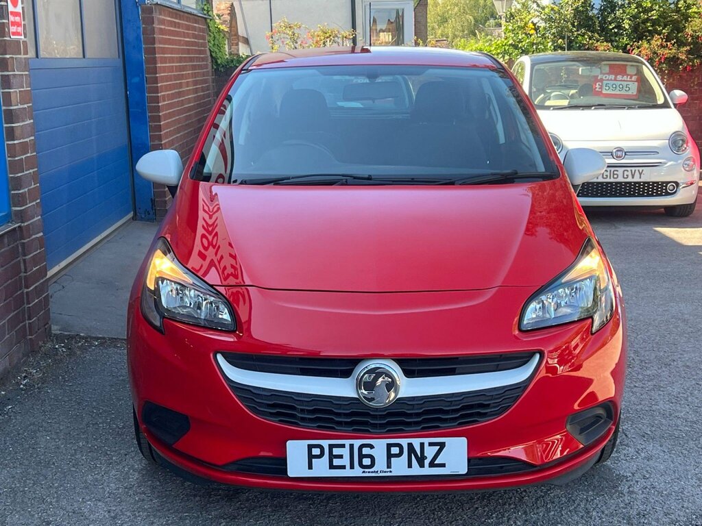 Vauxhall Corsa 1.4I Ecoflex Sting Euro 6 PE16PNZ Red #2