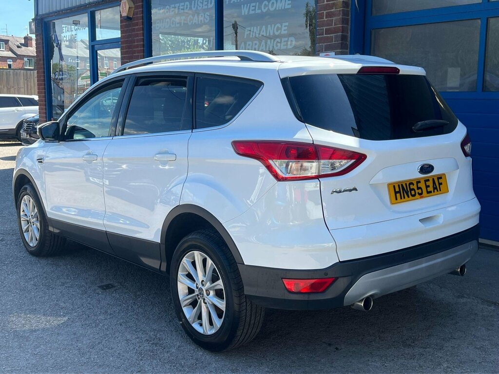 Ford Kuga 2.0 Tdci Titanium Awd Euro 6 Ss HN65EAF White #5