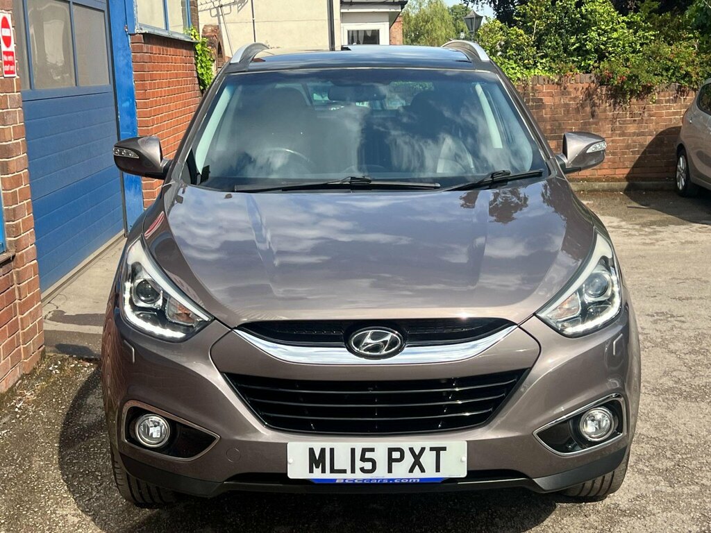 Hyundai Ix35 1.7 Crdi Premium Panorama Euro 5 Ss ML15PXT Brown #2