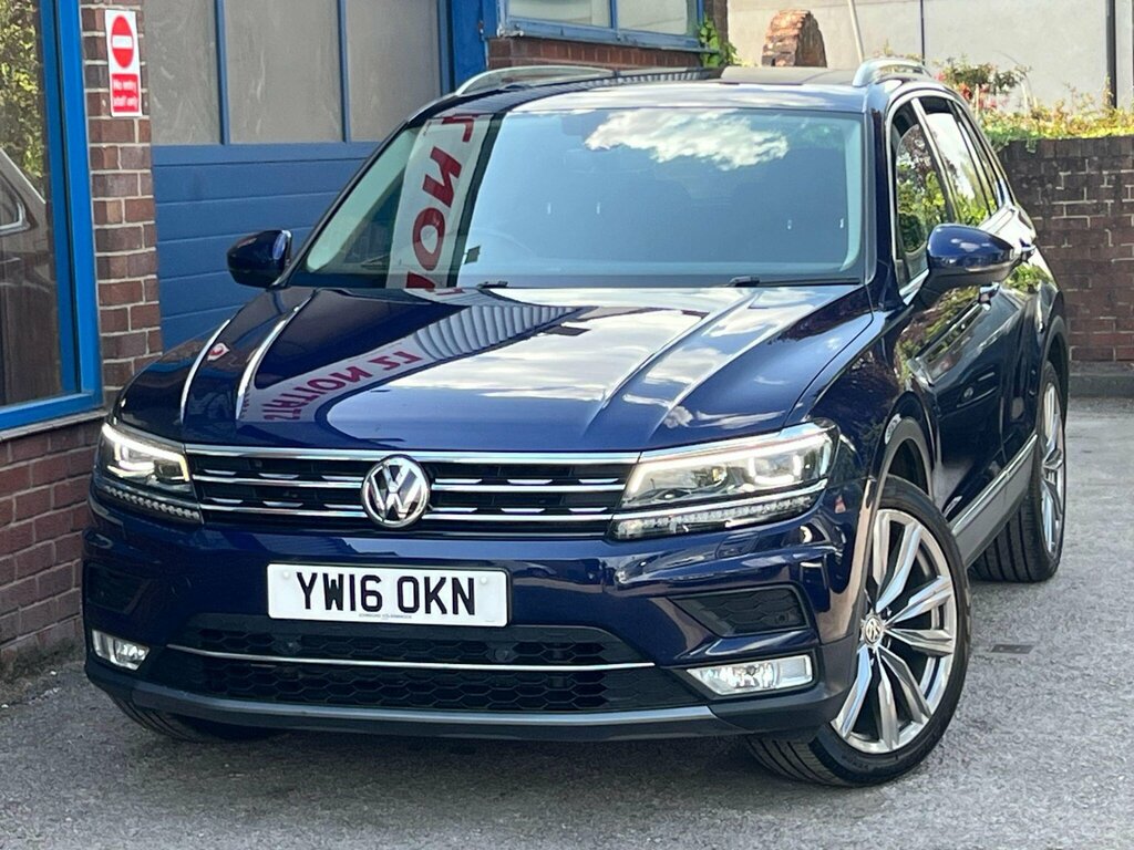 Volkswagen Tiguan 2.0 Tdi Bluemotion Tech Sel 4Motion Euro 6 Ss 5 YW16OKN Blue #3
