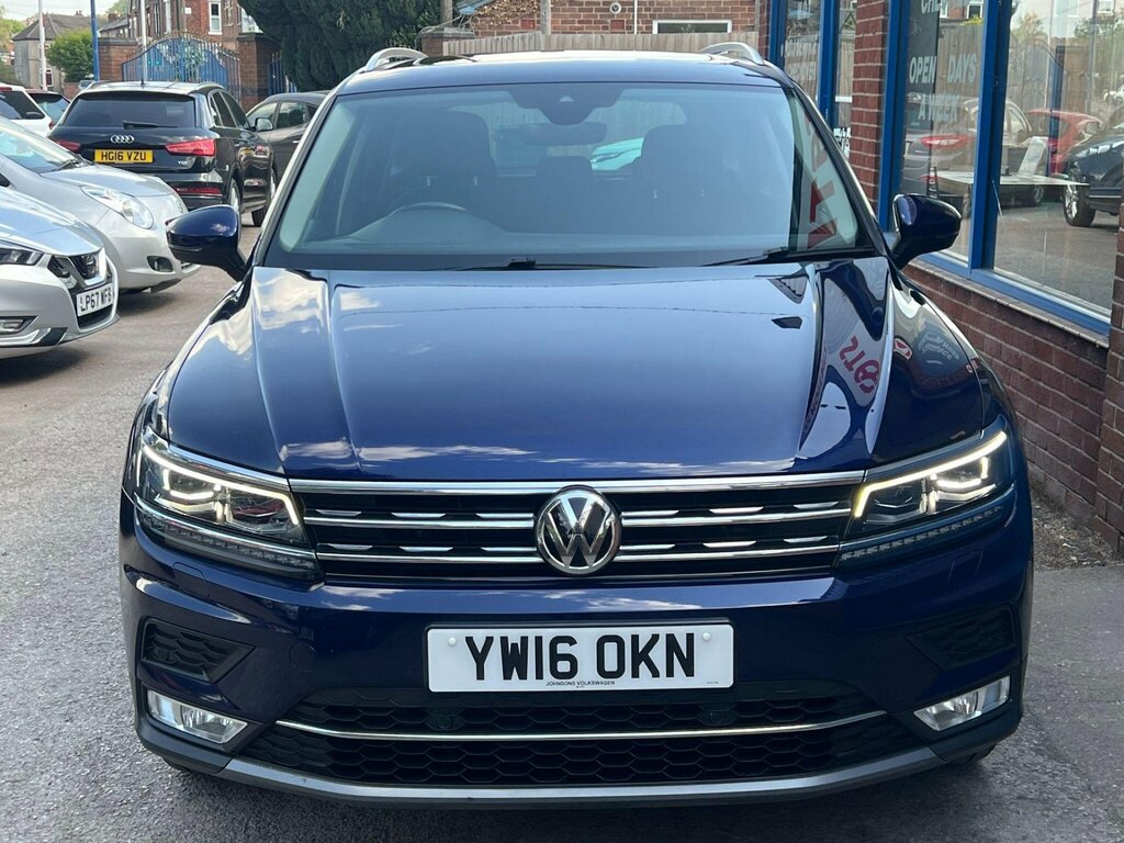 Volkswagen Tiguan 2.0 Tdi Bluemotion Tech Sel 4Motion Euro 6 Ss 5 YW16OKN Blue #2