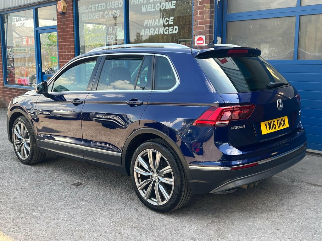 Volkswagen Tiguan 2.0 Tdi Bluemotion Tech Sel 4Motion Euro 6 Ss 5 YW16OKN Blue #4