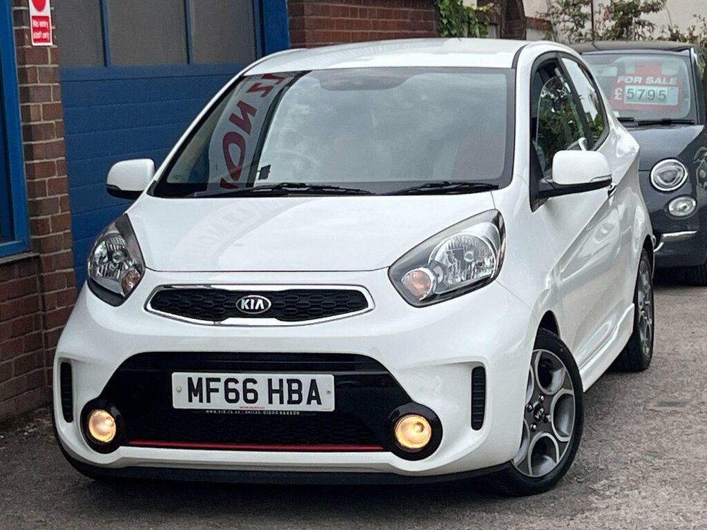 Kia Picanto 1.25 Ecodynamics Chilli Euro 6 Ss MF66HBA White #2