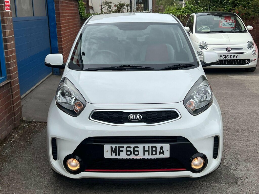 Kia Picanto 1.25 Ecodynamics Chilli Euro 6 Ss MF66HBA White #3