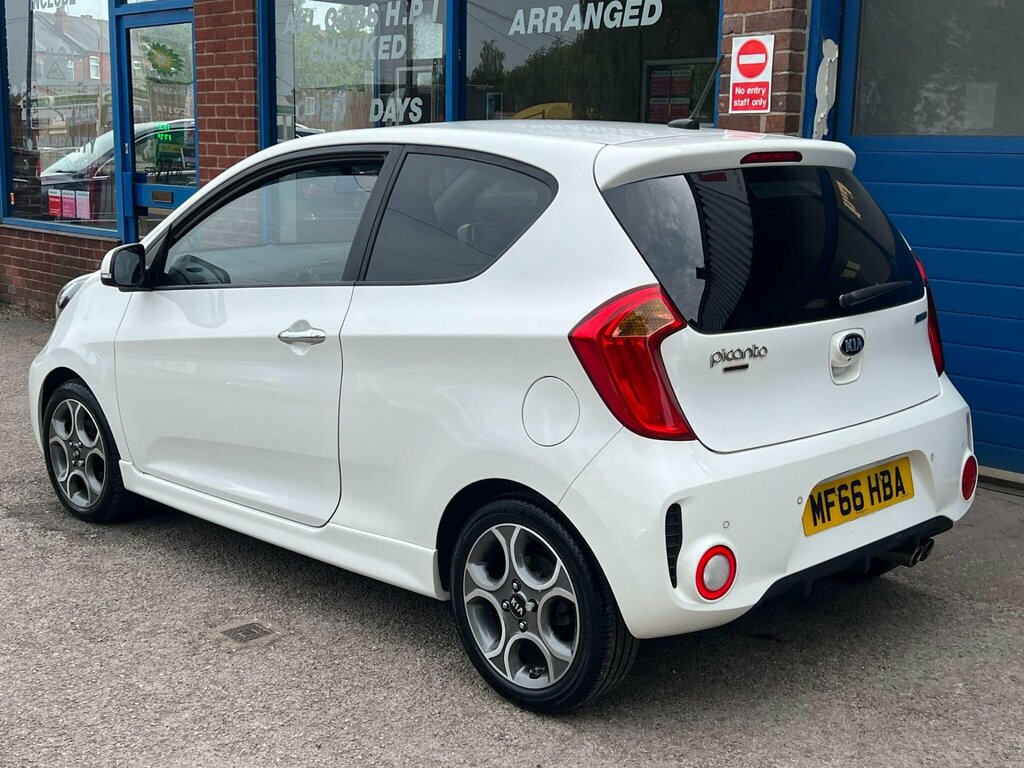 Kia Picanto 1.25 Ecodynamics Chilli Euro 6 Ss MF66HBA White #4