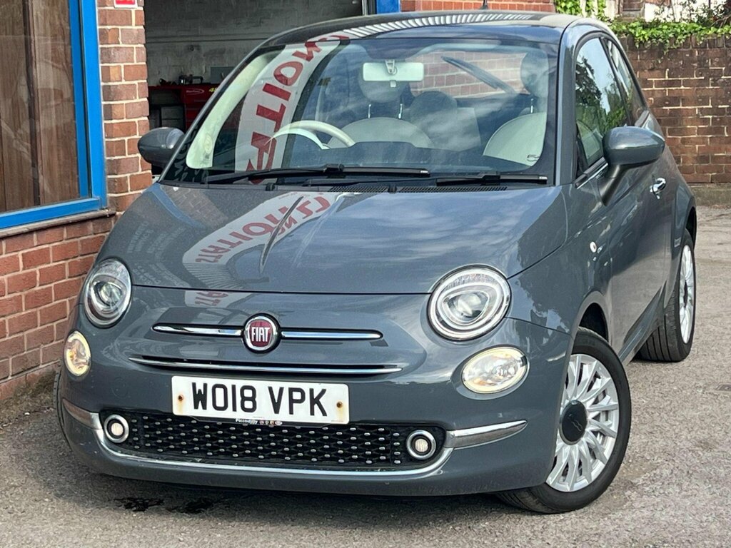 Fiat 500 1.2 Lounge Euro 6 Ss Grey