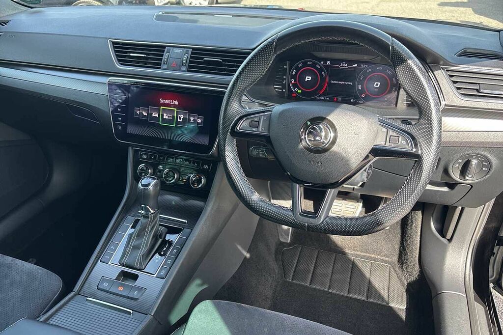 Skoda Superb 2.0 Tsi 190 Sport Line Plus Dsg Black #6