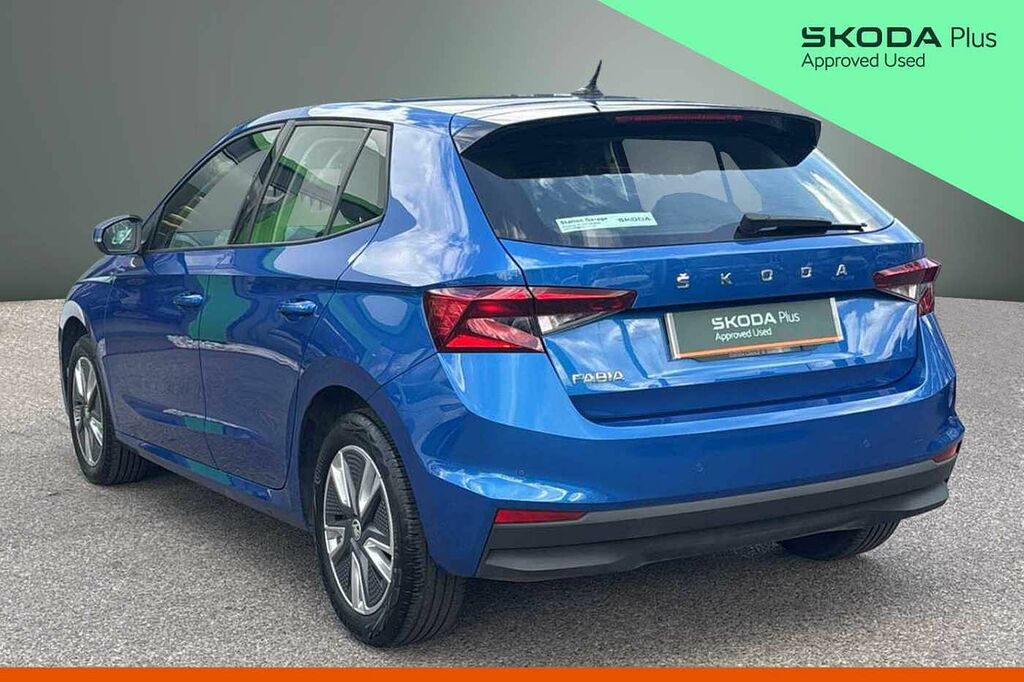 Skoda Fabia 1.0 Tsi Se Comfort HN23PWF Blue #3