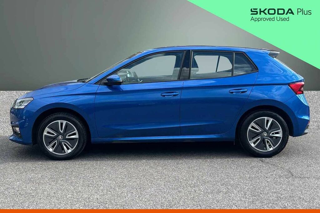 Skoda Fabia 1.0 Tsi Se Comfort HN23PWF Blue #4