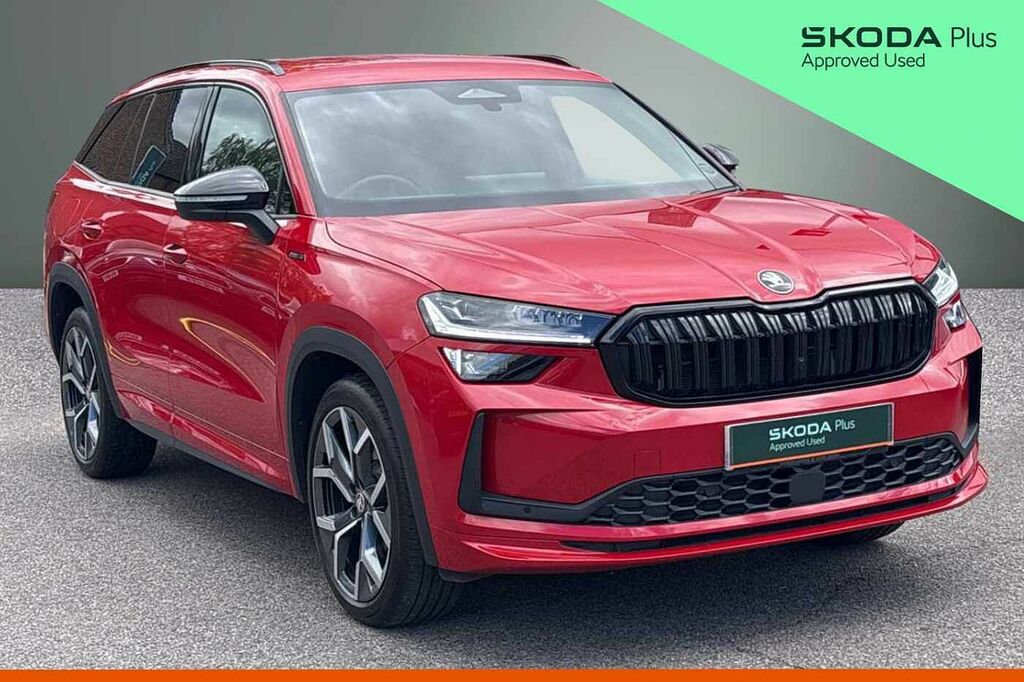 Skoda Kodiaq 1.5 Tsi E-tec Sportline Dsg 7 Seat Red