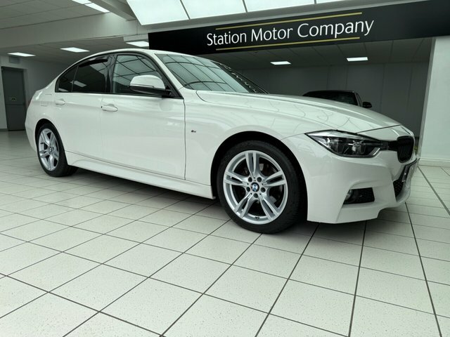 BMW 3 Series 320I M Sport Saloon ST18BMY White #5