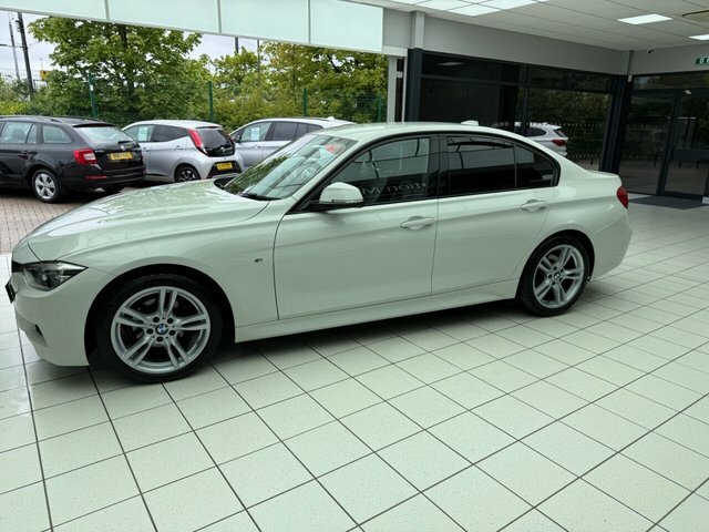 BMW 3 Series 320I M Sport Saloon ST18BMY White #2