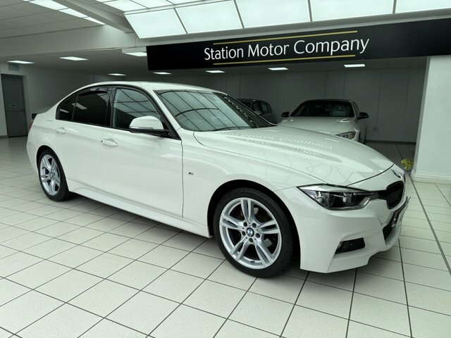 BMW 3 Series 320I M Sport Saloon ST18BMY White #4