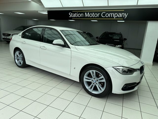 BMW 3 Series 330E 7.6Kwh Sport Saloon RJ17YRK White #2