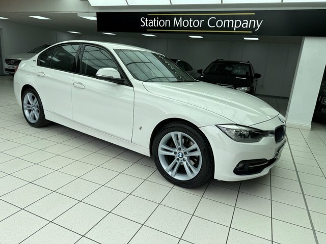 BMW 3 Series 330E 7.6Kwh Sport Saloon RJ17YRK White #3
