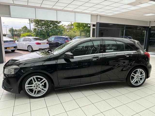 Mercedes-Benz A Class A180d Amg Line Hatchback Black #2