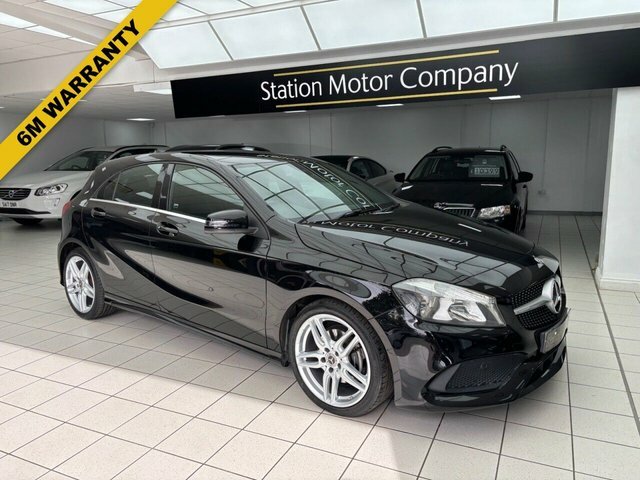 Mercedes-Benz A Class A180d Amg Line Hatchback Black