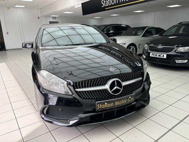 Mercedes-Benz A Class A180d Amg Line Hatchback Black #5