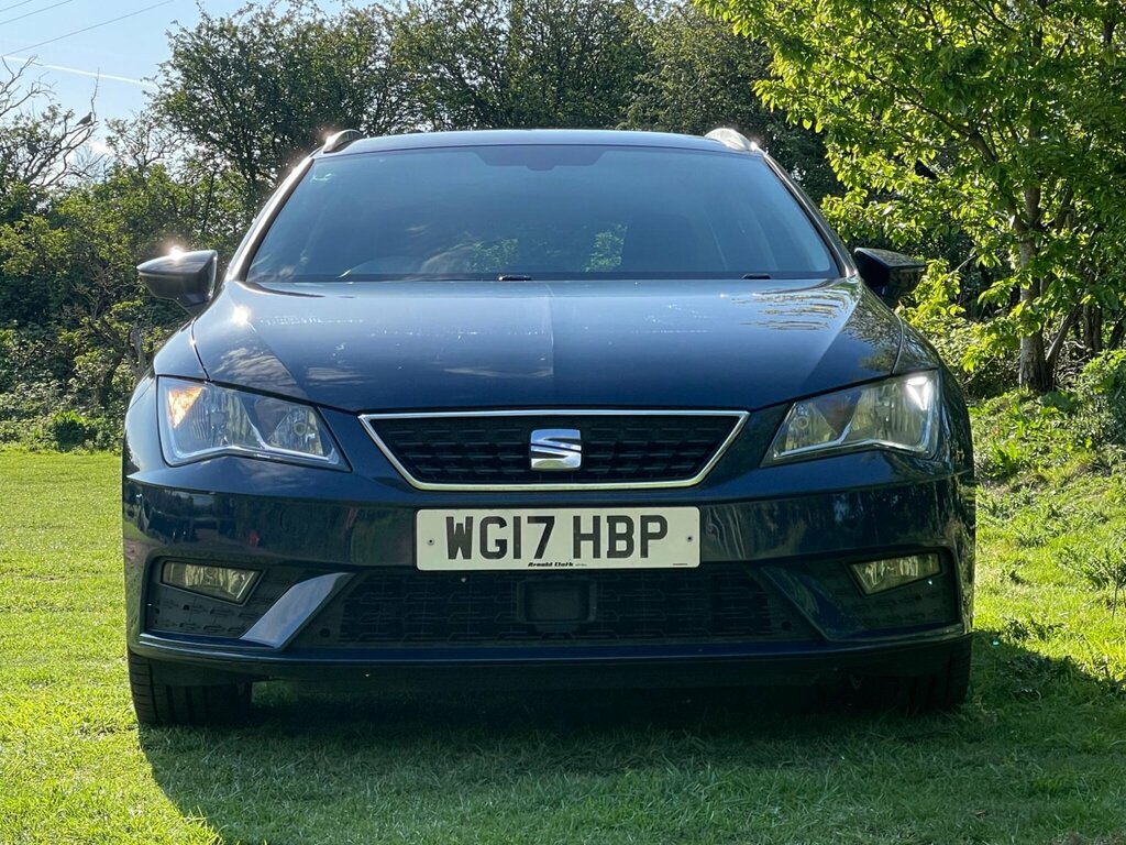 Seat Leon 1.6 Tdi Se Dynamic Technology St Euro 6 Ss WG17HBP Blue #4