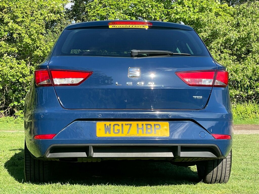 Seat Leon 1.6 Tdi Se Dynamic Technology St Euro 6 Ss WG17HBP Blue #5